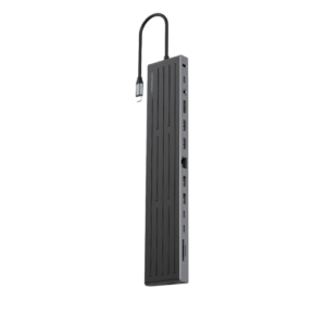 Powerology Nexis 13-in-1 Multi-Display USB-C Hub & Laptop Stand